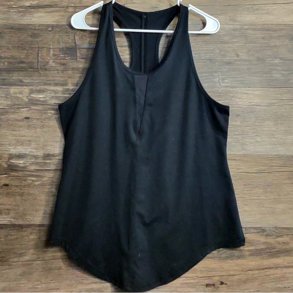 ZYIA Black Racerback Tank Top